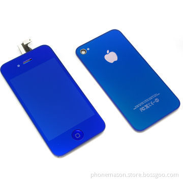 Metallic LCD Screen for iPhone 4/4S, with Digitizer